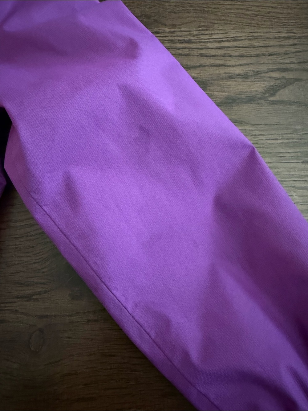 The North Face Kids Purple Hooded Zipline Rain Jacket - Picture 5 of 5
